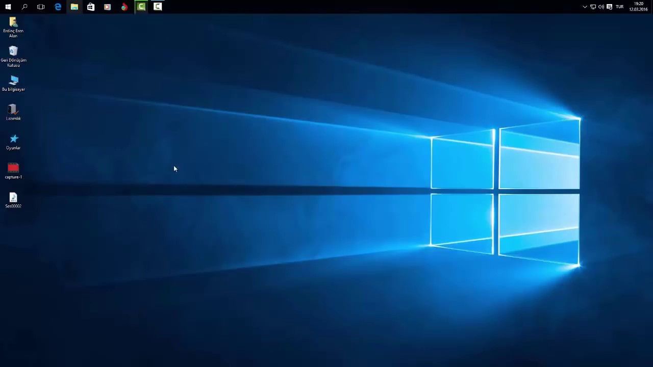 Windows 10 ekran çözünürlüğü sorunu!!!